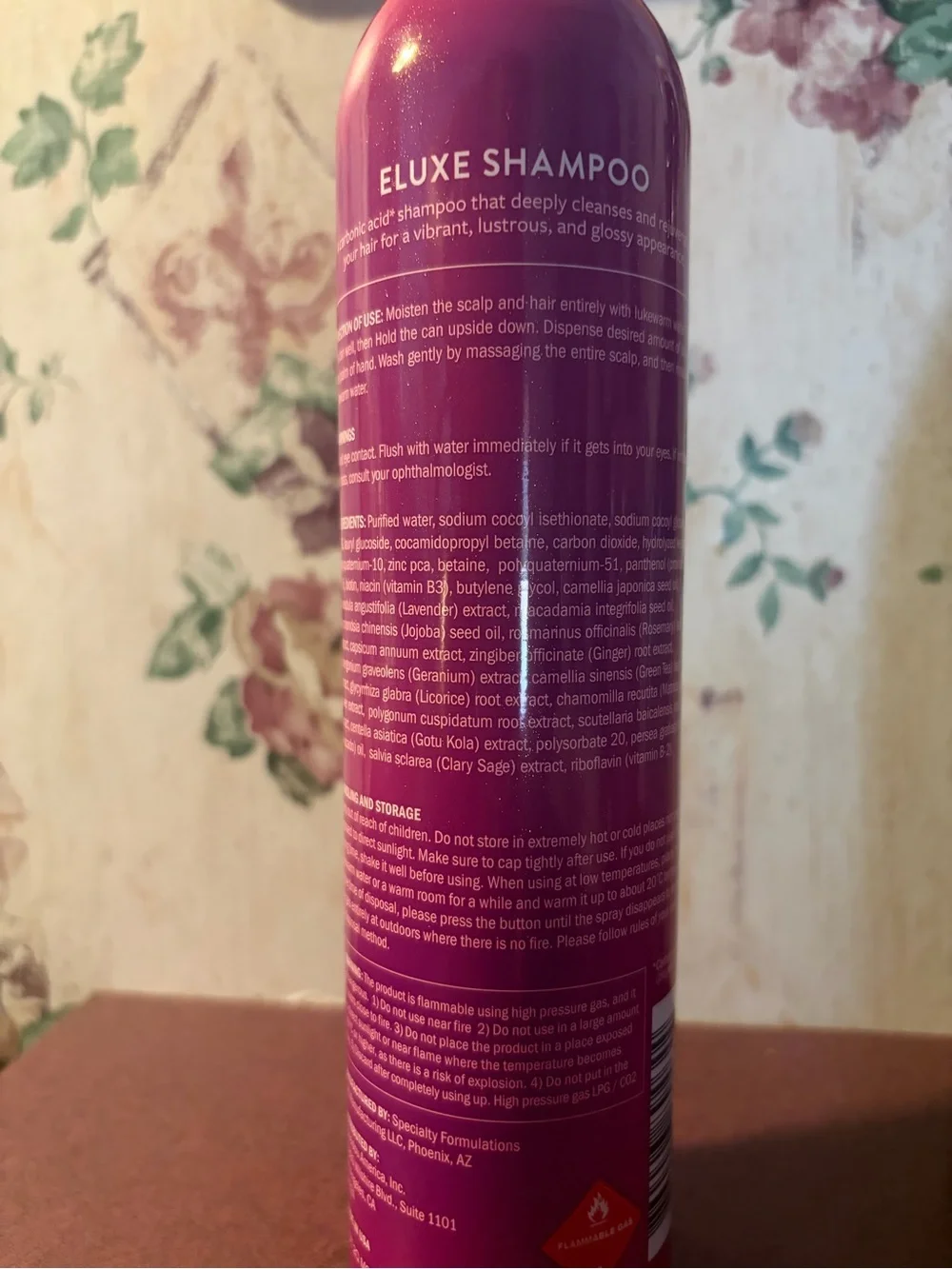 Eluxe Sparkling Shampoo